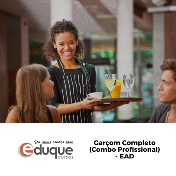 Garçom Completo (Combo Profissional)